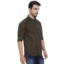 Rocx Mens Casual Twill Slub Shirts