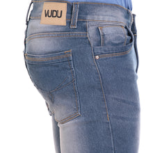 Vudu Men's Full Length Mid Rise Jeans