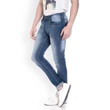 Vudu Men's Full Length Mid Rise Jeans