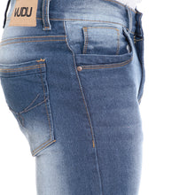 Vudu Men's Full Length Mid Rise Jeans