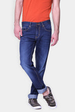 Vudu Men's Full Length Mid Rise Jeans