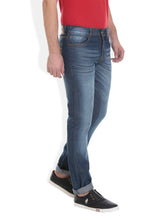 Vudu Men's Full Length Mid Rise Jeans