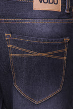 Vudu Men's Full Length Mid Rise Jeans