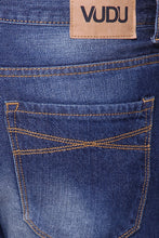 Vudu Men's Full Length Mid Rise Jeans