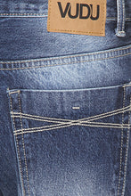 Vudu Men's Full Length Mid Rise Jeans