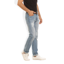 Vudu Men's Full Length Mid Rise Jeans