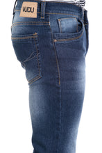 Vudu Men's Full Length Mid Rise Jeans