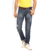 Vudu Men's Full Length Mid Rise Jeans