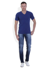 Vudu Men's Full Length Mid Rise Jeans